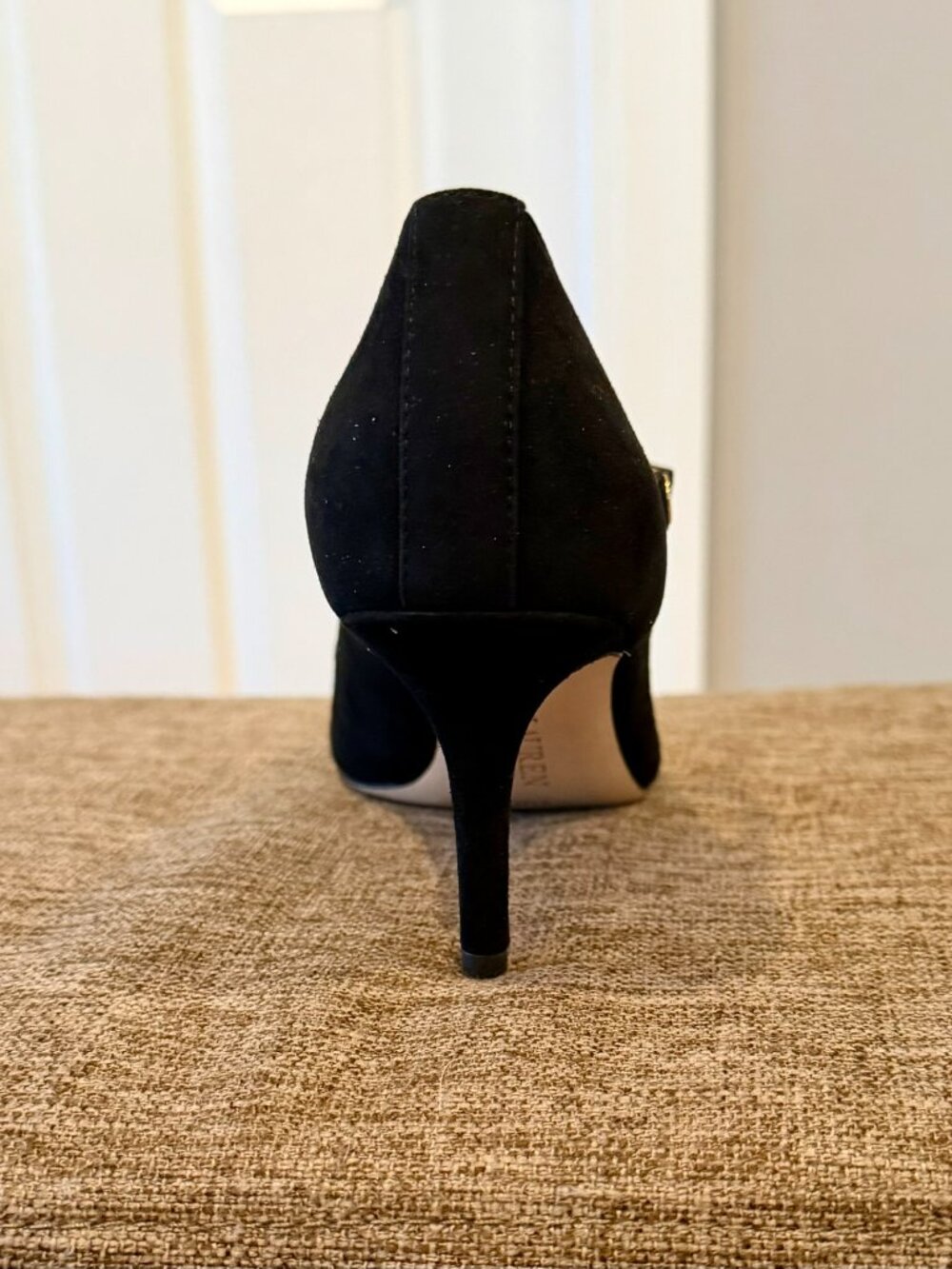 Lauren (Ralph Lauren) Lanette Suede Mary Jane Pump - Picture 5 of 6